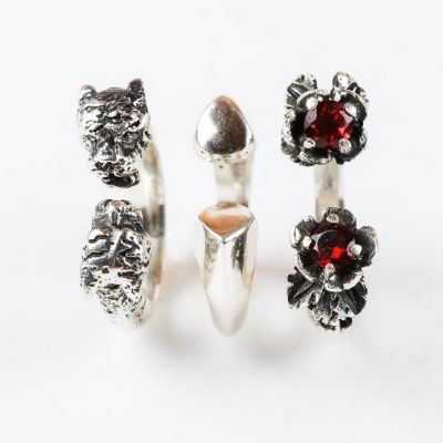 SET 3 RING TIGER