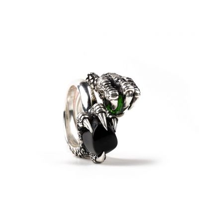 SET 2 RING HUMAN CLAW