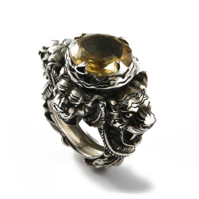 Silver Jaguar Ring, sizes 65 For Sale at 1stDibs | jaguar silver ring, .7  inch ring size, jaguar ring silver
