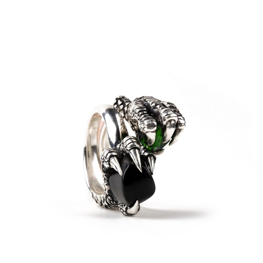 SET 2 RING HUMAN CLAW