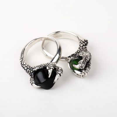 SET 2 RING HUMAN CLAW