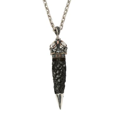 PENDANT SKULL KANNIBAL HORN